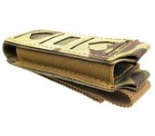 Bolsa táctica Molle de 11 mm para un solo cargador, bolsa para múltiples herramientas, bolsa elástica para pistola, cinturón, funda para linterna, soporte para herramientas camuflaje