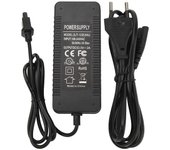 Cargador de batería universal para patinete eléctrico de 53,5 V y 2 A. Adaptador de corriente para bicicleta eléctrica.