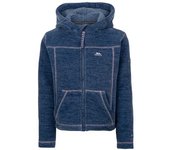 TRESPASS Chaqueta polar Cossie para niña 5-6 Years azul denim
