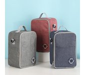 Bolsa aislante portátil para Picnic, fiambrera cuadrada de gran capacidad, bolsa térmica, nevera, bolsa de hielo, transportador de alimentos para el trabajo para mujeres y niños
