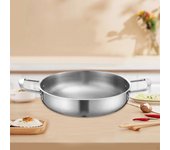 Olla coreana para fideos con asas para sopa instantánea y uso al aire libre 20 cm Gold