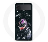Coque Samsung Galaxy Z Flip4 Lewis Hamilton Black Panther