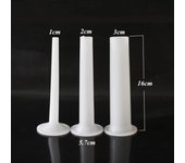 3 unids/set embutidor de salchichas accesorio picadora de carne y alimentos batidora de pie de ayuda de cocina