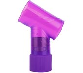 Difusor de secador de pelo profesional, secador de pelo rizado, accesorio de peluquería (púrpura)