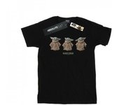 Star Wars Boys The Mandalorian The Child Poses T-Shirt 9-11 Years blanco