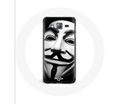 Coque pour Samsung Galaxy A3 Nous sommes légion masque anonyme
