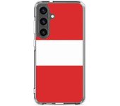 Coque Téléphone - Samsung - Galaxy S22 Ultra - Drapeau du Pérou - Souple - Multicolore