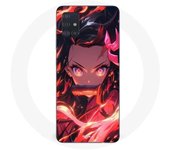 Coque Maniacase pour Samsung Galaxy A51 5g Demon Slayer Nezuko Kamado Manga anime