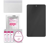 apgo Privacy Matte Hybrid protective glass compatible with LG G Pad IV 8.0 FHD, flexible nano glass, great replacement for tempered glass, scratch-res