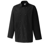 Premier Chaqueta de chef de manga larga para hombre XL gris