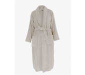 Peignoir col châle Eponge coton 380 gr/m²  Naïa  Vent du sud - Craie - Taille L