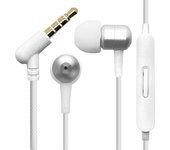 Terminal Rasta Banana para smartphones y canal de auriculares estéreo con sistema blanco RESMS3507WH 3,5mm tablets, micrófono, tipo, vol, blanco
