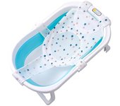 Almohada para bañera ajustable para recién nacido, cojín para asiento, antideslizante en forma de cruz, red para baño de bebé, alfombra para niños, bañera, ducha, cuna, asiento de cama