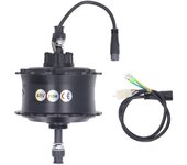 Motor de buje dentado sin escobillas para bicicleta eléctrica, 48 V, 750 W, aleación de aluminio, con transmisión trasera, IP65