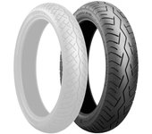 Neumático de bicicleta BRIDGESTONE BATTLAX BT46 65V trasero sin cámara MCS01493 120/90-18 (TL)