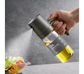 Dispensador de aceite de 180/250 ml, pulverizador de aceite de oliva para freidora de aire, ensalada, repostería, botella pulverizadora de aceite, vidrio de borosilicato de alta calidad para cocinar.
