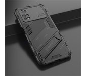 Funda con soporte magnético para Xiaomi Poco M4 Pro 4G, carcasa trasera protectora para Poco Poko Pocco Little M4Pro M 4 Pro 4Pro M4 Pro For Poco M4 Pro 4G blanco