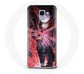 Coque pour Samsung Galaxy A8 2018 Satoru Gojo Jujutsu Kaisen Manga art