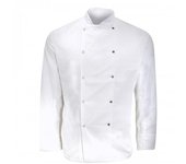 Chaqueta de chef de manga larga para hombre Dennys / Chefswear (paquete de 2) 2XL blanco