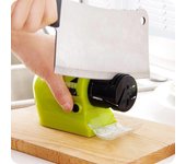 Afilador de cuchillos eléctrico multifunción, amoladora de cuchillos de cocina motorizada, piedra de afilar, accesorios automáticos para encuadernación de cuchillos as shown