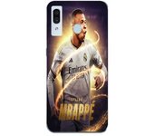 Coque Maniacase pour Samsung Galaxy A40 Kylian Mbappe Real Madrid Wallpaper
