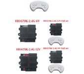 Coche eléctrico para niños con control remoto de 6 V HH-670K-2.4G Remote Control