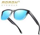 AORON Gafas de sol polarizadas clásicas para hombre, gafas de conducción de moda para exteriores, gafas antideslumbrantes UV400 negro