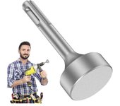 Taladro percutor eléctrico de percusión con mango redondo SDS PUS: ideal para tareas de apilado e instalación. Round handle flat surface