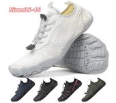 Zapatos de agua para hombres y mujeres, zapatos acuáticos de playa, sandalias de natación, drenaje, zapatos deportivos para vadear, navegación de secado rápido, pies descalzos, yoga, gimnasio, pesca, surf, zapatillas de deporte 35 azul
