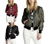 Chaqueta de otoño para mujer, abrigo informal ajustado de manga larga, chaqueta con cuello, prendas de vestir exteriores de talla grande S-XL, chaquetas de invierno L