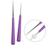Escariador de cuentas de cristal y perlas de diamante, herramientas para agrandar agujeros, perforador para hacer joyería DIY, escariador de cuentas, 1 ud.