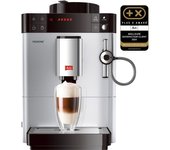 Cafetera de grano a fondo MELITTA Passione - Plateada