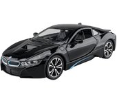 1/22 BMW I8 Super Car Modelo de aleación de fundición a presión Vehículos de juguete con sonido Luz Pull Buck Modelo de alta simulación Coche Niño Juguete Regalos Colección blanco