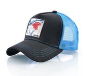 Gorras de camionero para hombre y mujer, ropa de calle, gorra de béisbol de Hip Hop con parche bordado de tiburón, gorra Snapback Drake Bones para las cuatro estaciones 56-59cm