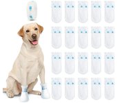 20 protectores desechables para patas de perro, para exteriores e interiores, para perros pequeños y medianos. S