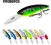 PRO BEROS Minnow Plastic Hard Bait 9 cm / 7,28 g Señuelo Bionic Bait