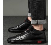 Nuevas botas Chelsea de alta calidad para hombre, informales, de cuero genuino, zapatos para hombre, botas de moto impermeables de alta calidad, estilo Oxford 36