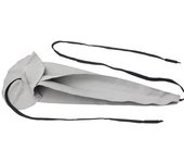 Paño de limpieza duradero LADE para saxofón y clarinete, herramienta para limpiar el interior del tubo(gris)