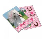 Creative Party Set de bloc de notas Corazón Mi Caballo (Paquete de 4) One Size