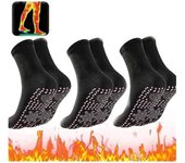 Chaussettes Chauffantes - Universel - Noir - Femme - Randonnée - Auto-chauffage