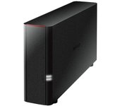Estación de enlace Buffalo LS210DG, disco duro de red de 1 bahía y 6 TB, LS210D0601G negro