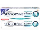 Sensodyne Dentifrice Répare et Protége Menthe Fraiche Lot de 2 x 75ml