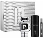 Paco Rabanne Phantom Eau De Toilette Spray 100ml Set 3 Piezas