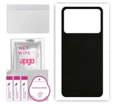 apgo Protective Skin Sticker for the back compatible with Realme Narzo 50I Prime, Wrap Film, Foil, Vinyl - Pattern Matrix
