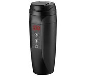 Coche 12v 24v Aislamiento térmico Hervidor eléctrico Calentador de café Calefacción Taza de agua negro