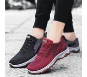 Zapatillas cómodas de suela blanda para personas mayores, zapatillas de running duraderas para parejas, zapatillas deportivas con amortiguación para personas de mediana edad y mayores Size 39