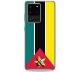 Coque Téléphone - Samsung - Galaxy S23 Plus - Drapeau Mozambique - Souple - Multicolore
