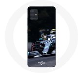Coque pour Samsung Galaxy A71 Formule 1 Valtteri Bottas Pilote automobile F1 Noir