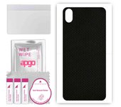 apgo Protective Skin Sticker for the back compatible with Xiaomi Redmi 7A, Wrap Film, Foil, Vinyl - Pattern Matrix