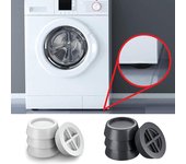 Almohadillas antivibración para pies, alfombrilla de goma para lavadora, amortiguador silencioso para refrigerador, protector de aumento de muebles, 1 unidad